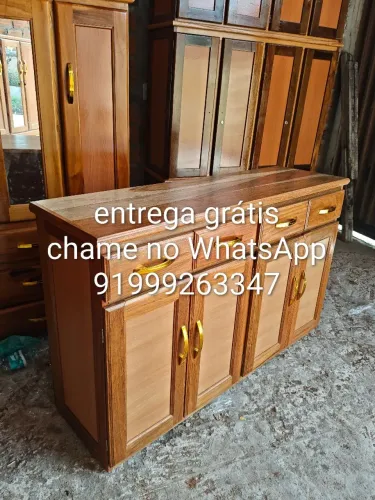 Balcão para cozinha 4 portas frete grátis