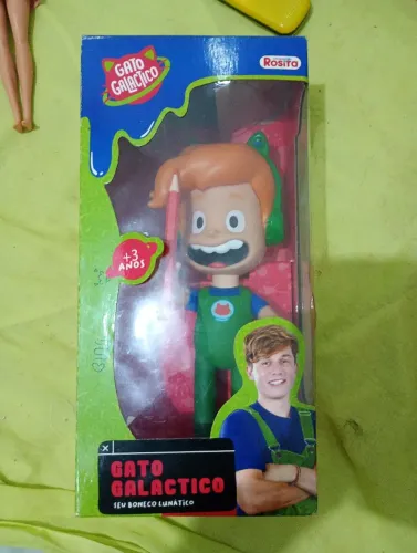 Boneco Gato Galáctico - Seu Boneco Lunático!