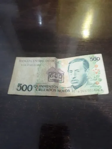 Nota rara de NCz$ 500,00 por um preço imbatível