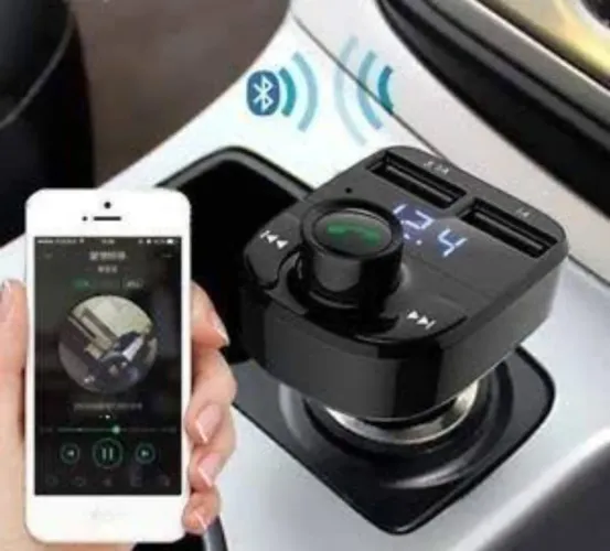 Transmissor FM /Carregador/Bluetooth/