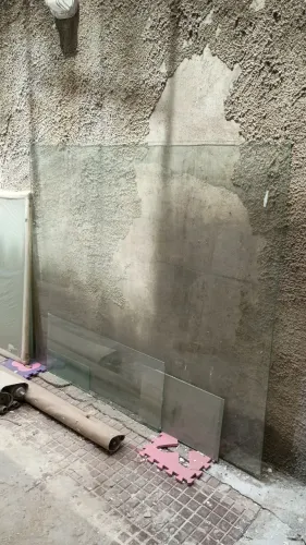 Tampo de mesa de vidro