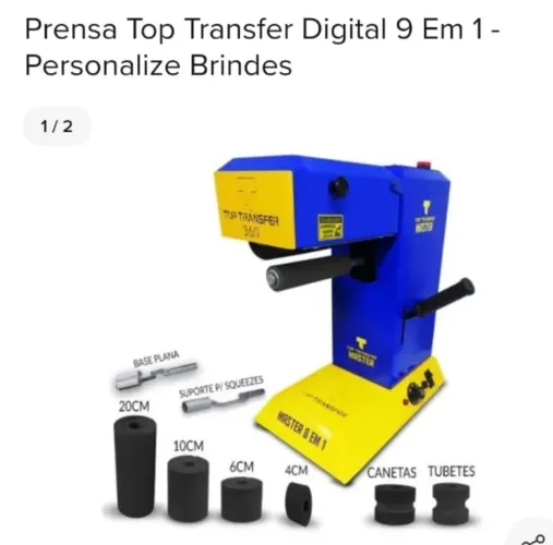 Máquina Transfer 360 - a melhor do mercado