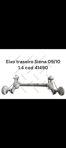 Eixo traseiro Siena 09/10 1.4 cod 41490