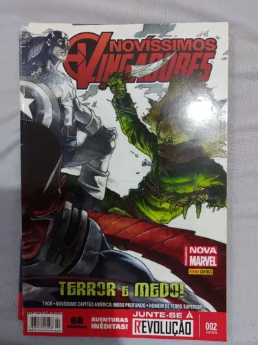 HQ Novíssimos Vingadores Terror e medo