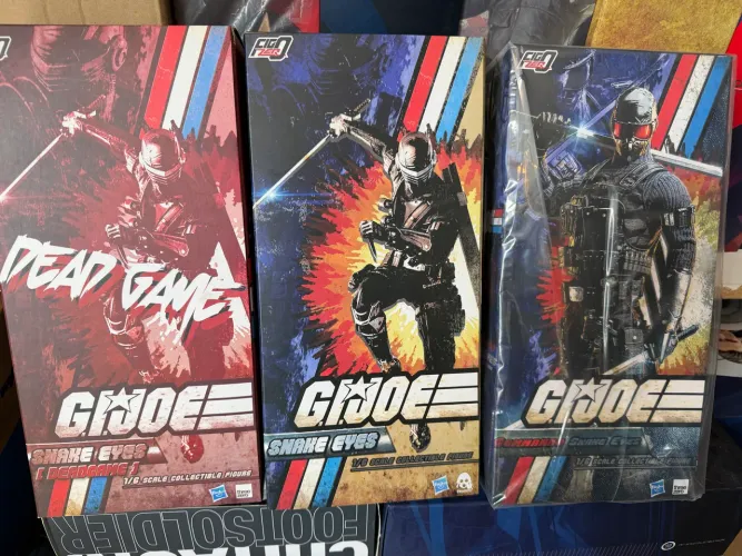 GI Joe Threezero figura de ação Comandos em Ação 