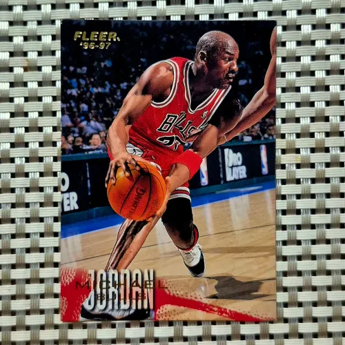 Card NBA do lendário Michael Jordan de 1996