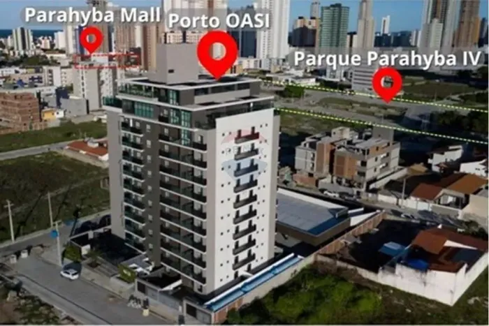 Porto OASI - Apartamento de 2 quartos, sendo 1 suíte! Próximo ao Jardim Oceania e do Parqu