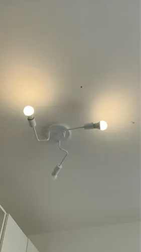 Luminária de teto moderna - Sputnik aranha 3 braços 