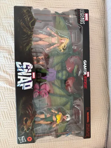 MARVEL LEGENDS GAMEVERSE SNAP VAMPIRA SAURON SHANNA