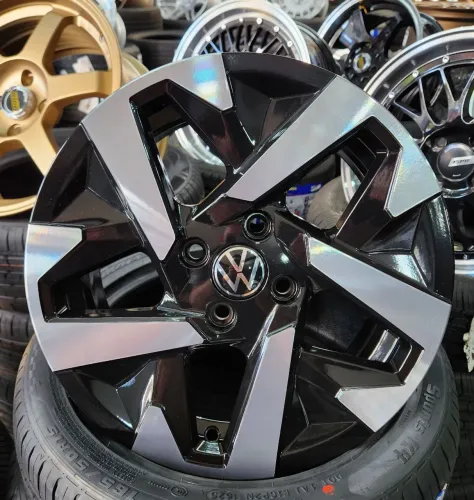 Jogo de rodas Tera aro 15 4x100 novas