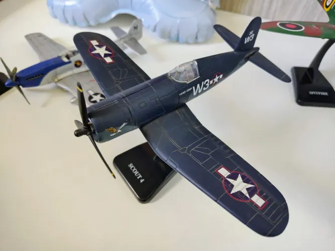 Lote Aviões Segunda Guerra P40 Corsair BF109