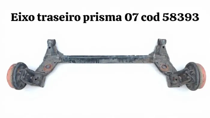 Eixo Traseiro Prisma 07 Cod 58393