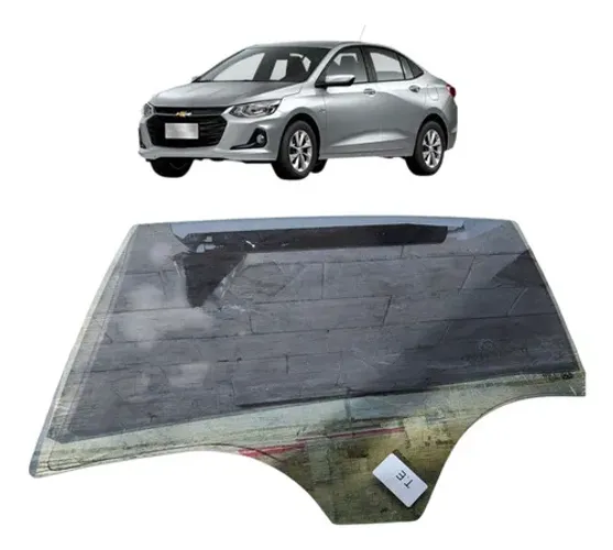 Vidro Porta Traseira Onix Plus Ltz Manual 2023 1.0