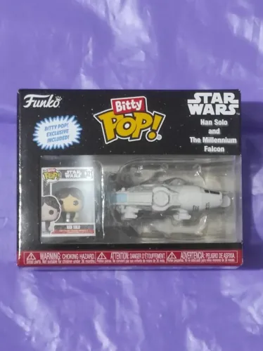 FUNKO BITTY POP RIDES STAR WARS - HAN SOLO AND THE MILLENNIUM FALCON