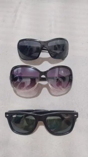 Kit com 3 Óculos de Sol Estilosos (Entrega em Caxias)