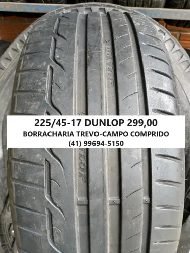 01 pneu 225/45/17 Dunlop Sport Maxx rt por 299,00