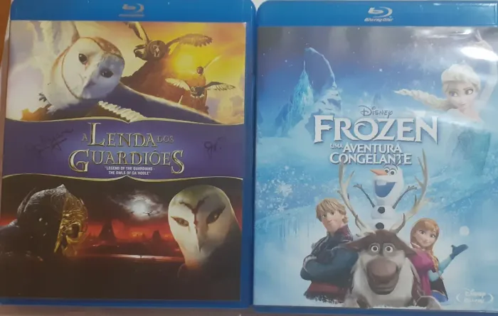 Kit Infantil-Frozen e A Lenda dos Guardiões - Blu-ray
