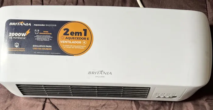 Aquecedor Britânia 2000w