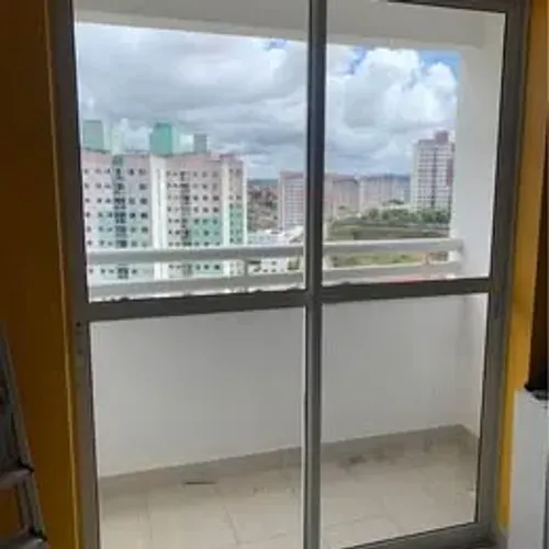 Porta de correr em Alumínio 