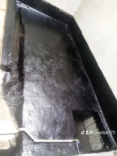 Impermeabilização de Manta asfáltico 