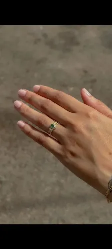 Anel de formatura fisioterapia em ouro 18k 