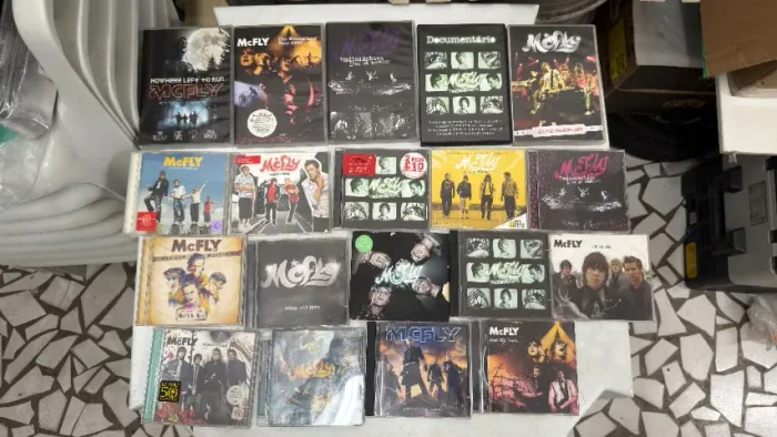 Coleção de CD'S / DVD Mcfly