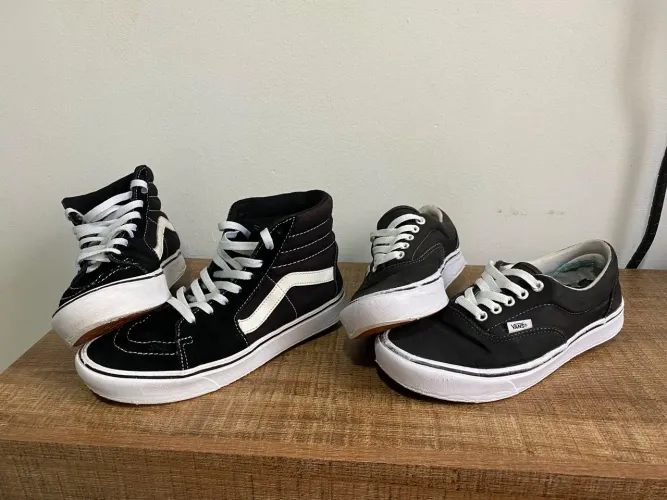Desapego: Kit 2 Tênis Vans Comfycush (Originais & Pouco Usados)