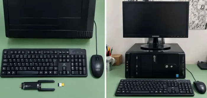 PC Completo Intel i5 | 16GB RAM | SSD 120GB | GT 730 + Monitor, Periféricos e Adaptadores