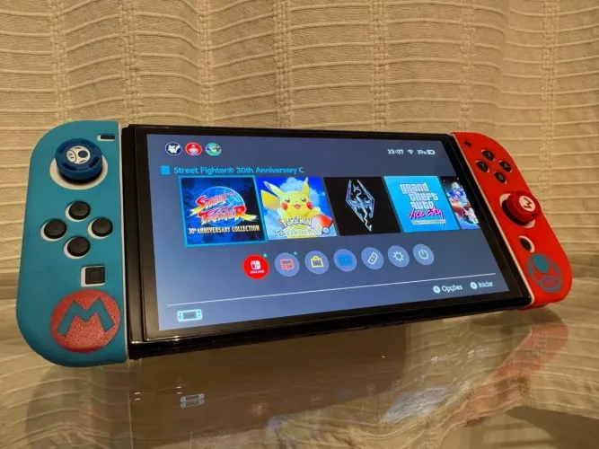 Nintendo Switch OLED - DESBLOQUEADO