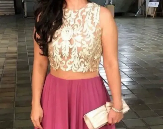 Vestido luxo de festa veste 42/44