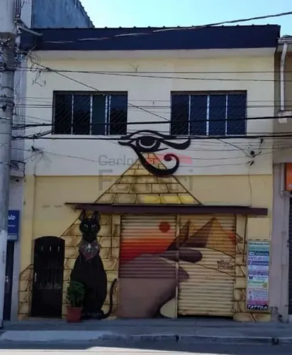 SOBRADO PARA RENDA COM 2 SALAS COMERCIAIS, SALÃO + APARTAMENTO