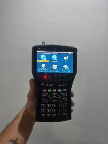 Satlink WS-6960 HD - Pouquíssimo uso, conservado!