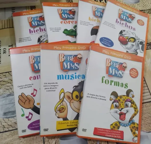 Lote dvd bebê mais