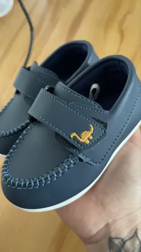 Mocassim Infantil Dino Azul-Marinho - Riachuelo | Tam. 21?