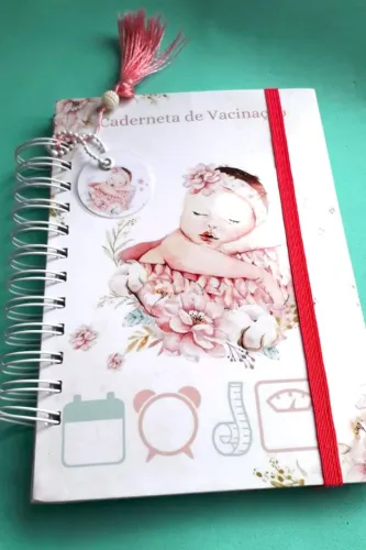 Caderno de Anotação Vacina