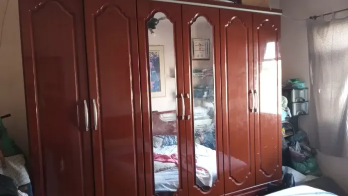 Armário Guarda Roupa Casal (6 Portas e 6 Gavetões)- Completo
