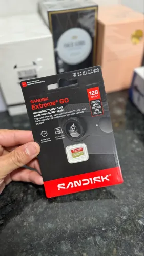 Cartão De Memória 128gb Micro Sd Extreme Go 240mbs Sandisk
