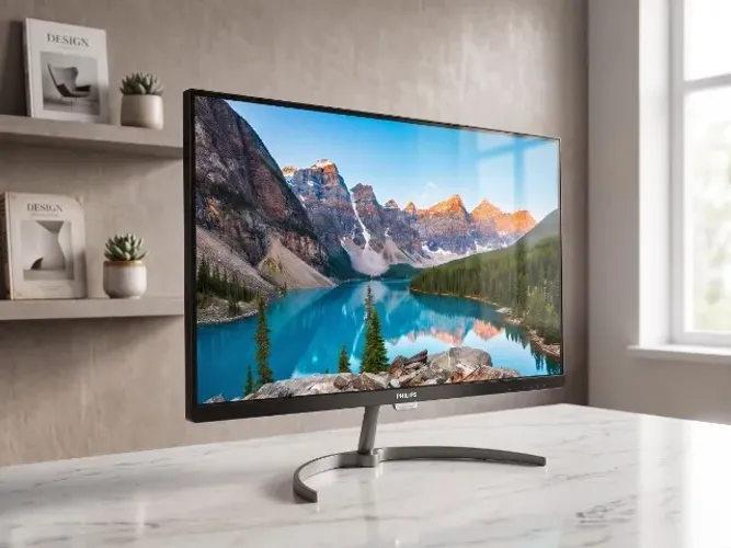 Monitor LED Philips 27" 4K UHD 276E8VJSB Preto