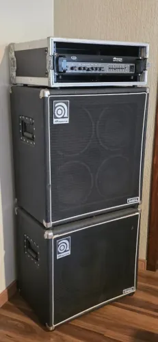 Sistema Ampeg svt 3 pro com caixas classic Eua
