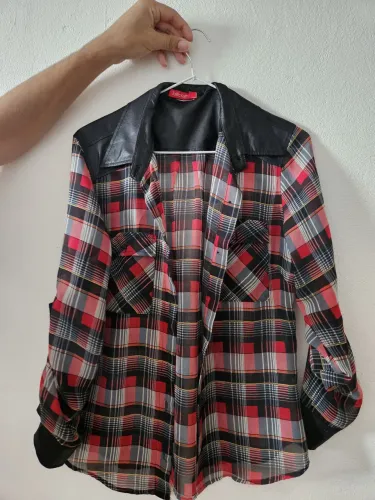 Camisa xadrez São João