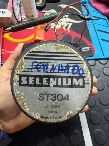 Super Tweeter Selenium ST304 - 8 Ohms (Original / Com Capacitor)