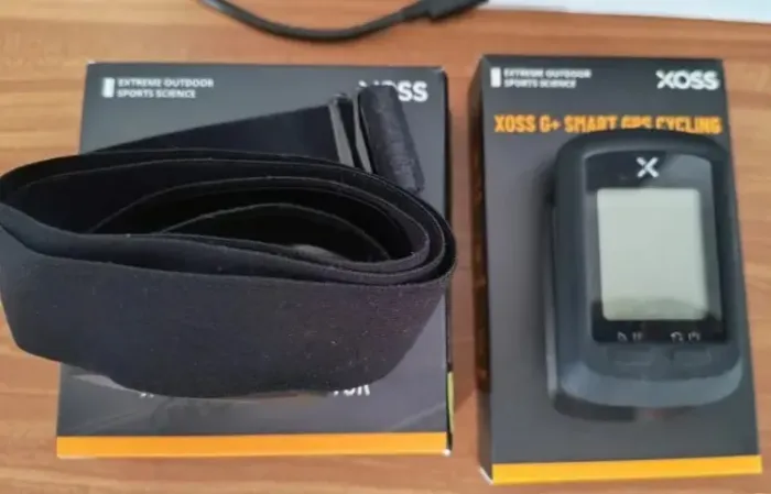 Ciclocomputador XossG+ e Cinta X2