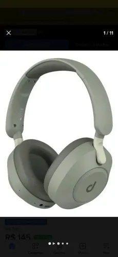 Headphone Dapon H02d Pro Anc Over Ear Bluetooth 6.0 Cancelamento De Ruído