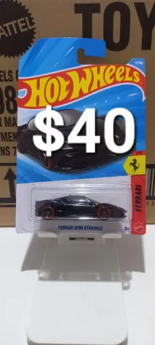 Hot Werls Ferrari Preta