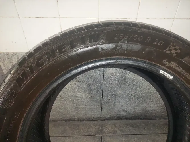 4 PNEUS 265/50 R20 MICHELLIN meia super vida
