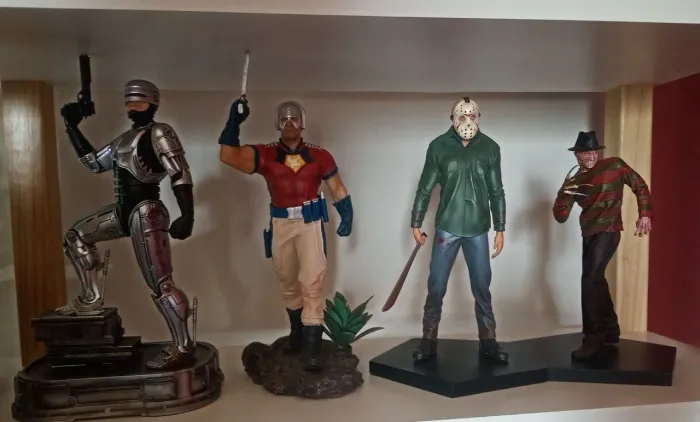 Iron studios Robocop , pacificador , Jason voorhees , Freddy Krueger
