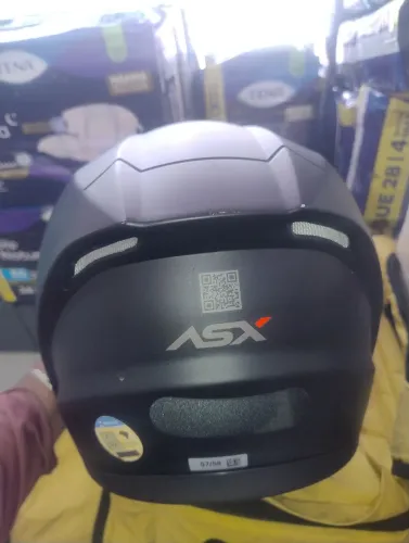 Capacete asx usado pouco