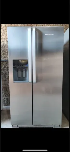 Geladeira side by side Brastemp 110v