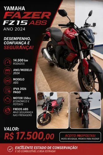 Fazer FZ15 ABS