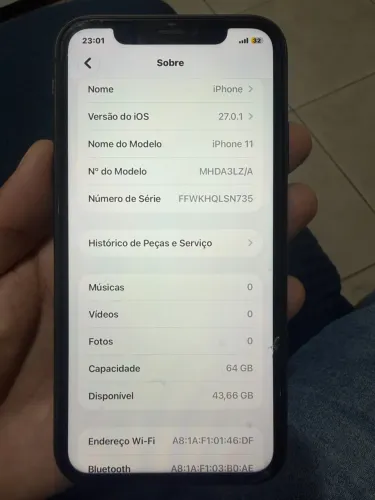 Vendo iPhone 11 zerado novo novo